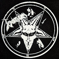 Venom- Pentagram & Faces cloth patch (cp262)