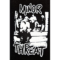 Minor Threat- Stairs cloth patch (cp261)