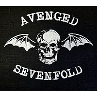 Avenged Sevenfold- Skull cloth patch (cp373)