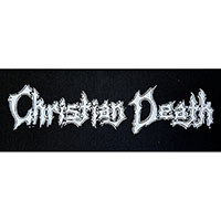 Christian Death- Logo cloth patch (cp385)