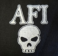 AFI- Skull cloth patch (cp363)