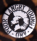 Angry Young And Poor- Mohawk pin (pinZ15)