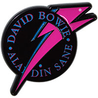 David Bowie- Aladdin Sane enamel pin (MP463) 