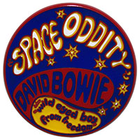 David Bowie- Space Oddity enamel pin (MP466) 