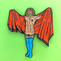 Buffalo Bill- Deluxe Moving Enamel Pin by Mood Poison (mp288)