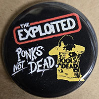 Exploited- Punk's Not Dead pin (pin-C407)