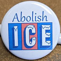 Abolish ICE pin (pi...