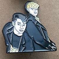 Depeche Mode Enamel Pin by Ian Curtis Is Hungry (MP176)