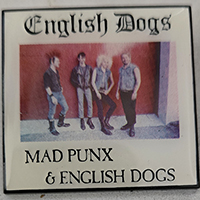 English Dogs- Mad Punx & English Dogs Enamel Pin (mp242)