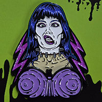 Frankenhooker Swinging Action Enamel Pin from Mood Poison (MP33)