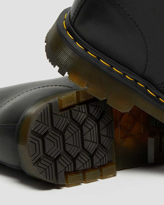 8 Eye Blizzard Wintergrip Fleece Lined Waterproof Boots in Black by Dr. Martens (Sale price!)