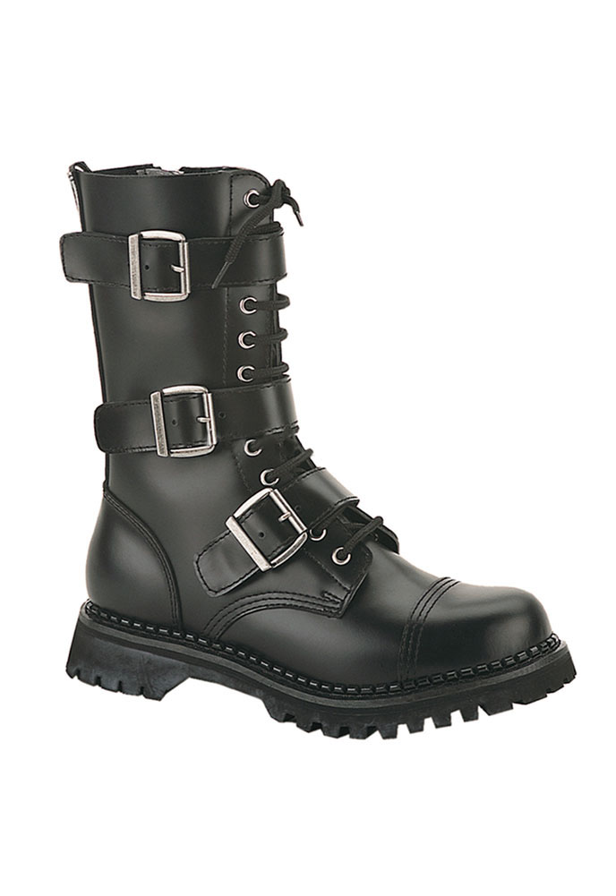 Unisex Riot Steel Toe Combat Boot by 