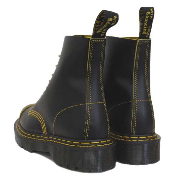 8 Eye Black BEX Sole Boot With Yellow Stitching by Dr. Martens (Sale price!)