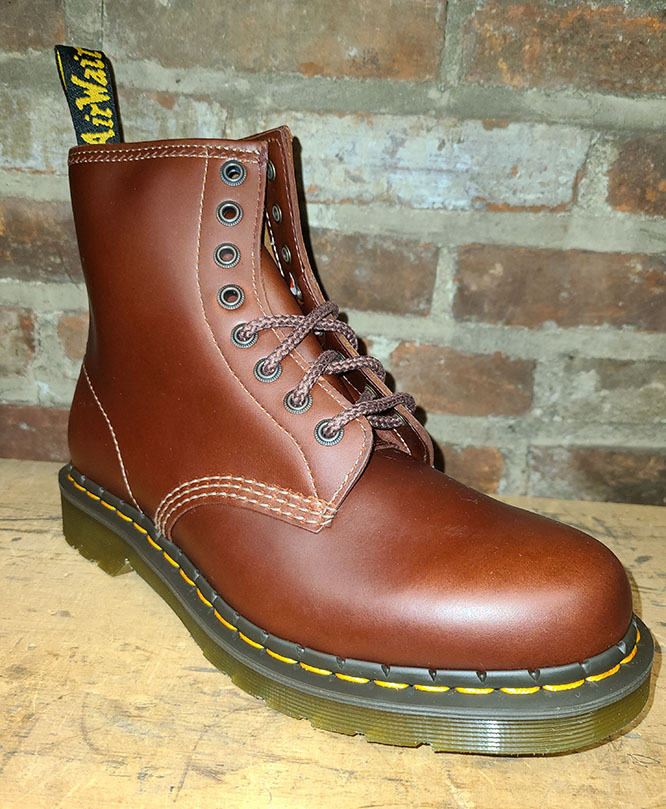 8 Eye Brown Black Abruzzo Boots By Dr M