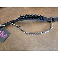 2 Row BLACK UK77 Cone Studs Bootstrap by Funk Plus