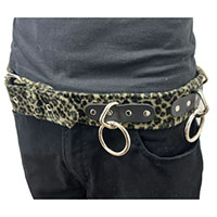 Bondage Belt (Green Leopard) by Funk Plus 