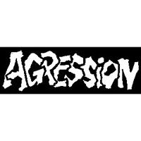 Agression- Logo sticker (st1177)