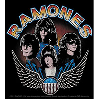 Ramones- Wings Band Pic sticker (st30)
