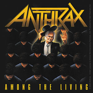 Anthrax- Among The Living sticker (st327)