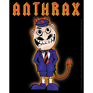 Anthrax- Devil Man sticker (st33)
