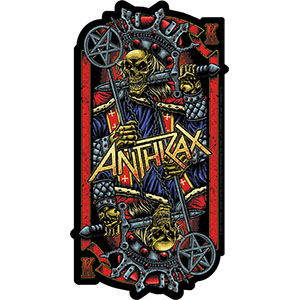 Anthrax- King sticker (st34)