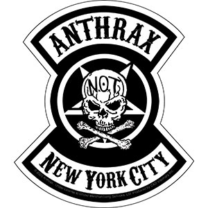 Anthrax- New York City sticker (st21)