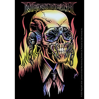 Megadeth- On Fire sticker (st256)