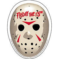 Friday The 13th- Mask sticker (st439)
