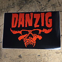 Danzig- Logo & Skull sticker (st720)