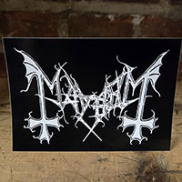 Mayhem- Logo sticker (st703)