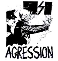 Agression- Frisk sticker (st962)