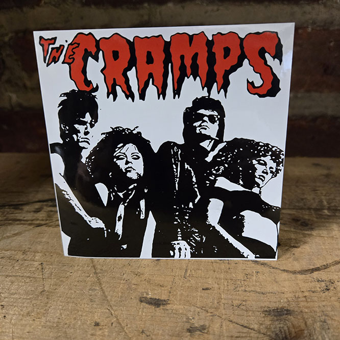 Cramps- Band Pic sticker (st112)