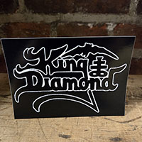 King Diamond- Logo sticker (st716)