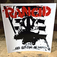 Rancid- And Out Come The Wolves sticker (st746)