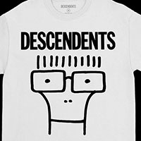 Descendents- Classic Milo on a white shirt
