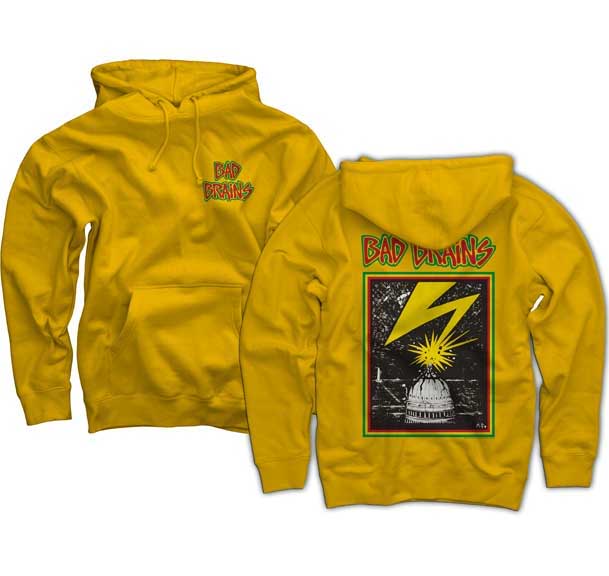 bad brains shirt yellow