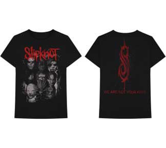 Slipknot We Are Not Your Kind Red Grey Logo T-Shirt