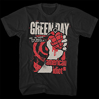 Green Day- Can You Hear The Sound Of Hysteria? on a black shirt