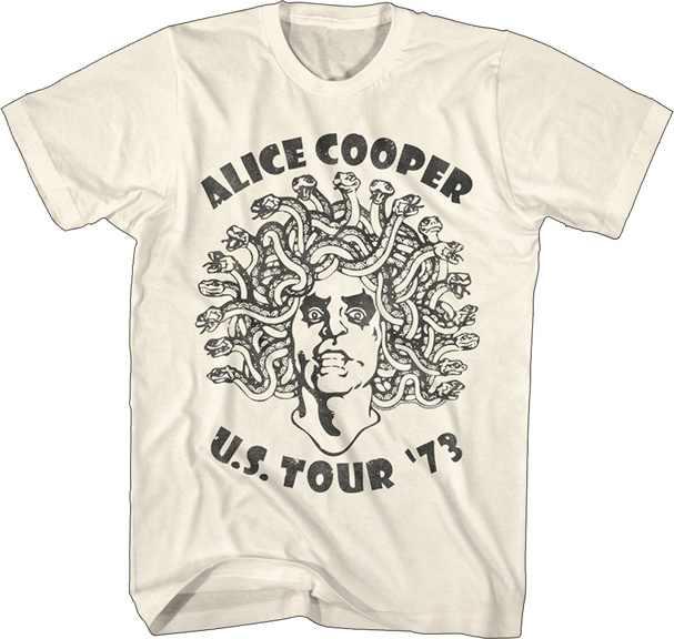 alice cooper medusa shirt