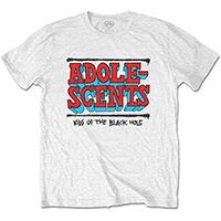 Adolescents- Kids Of The Black Hole on a white shirt