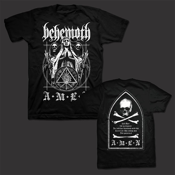 behemoth youth against christ shirt