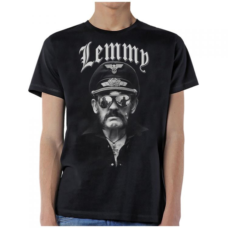 Lemmy- Sunglasses on a black shirt (Motorhead) (Sale price!)