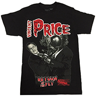 Vincent Price Return of the Fly shirt by Kreepsville 666 