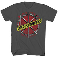 Dead Kennedys- Destroy Efficiency on a charcoal shirt