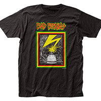Bad Brains- Capitol on a black ringspun cotton shirt