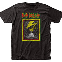 Bad Brains- Capitol (Distressed Print) on a black ringspun cotton shirt