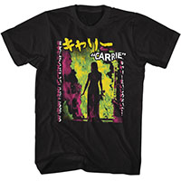 Carrie- Japanese Design on a black shirt