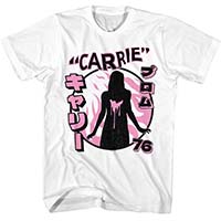 Carrie- Japanese 76 on a white shirt