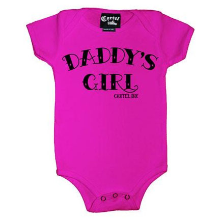 Daddy's Girl onesie by Cartel Ink - SALE sz 24 month only