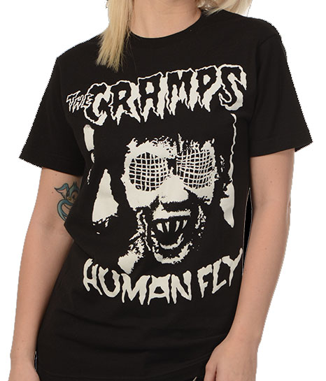 the cramps human fly t shirt